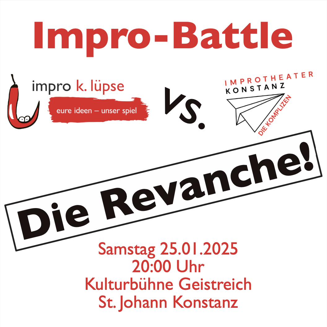 Impro-Battle impro k. lüpse vs. Die Komplizen